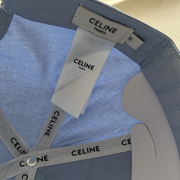 COPY - CELINE Casquette Baseball Triomphe 'Pearl Grey - Picture 3 of 7